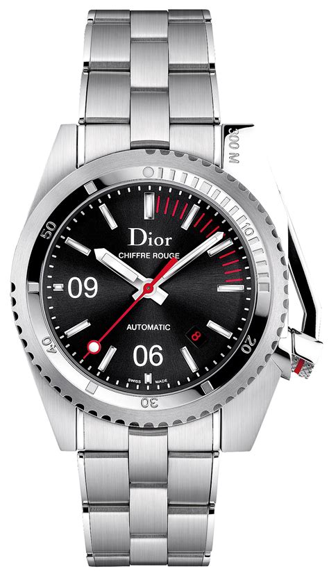 christian dior chiffre rouge diving-mens-watch